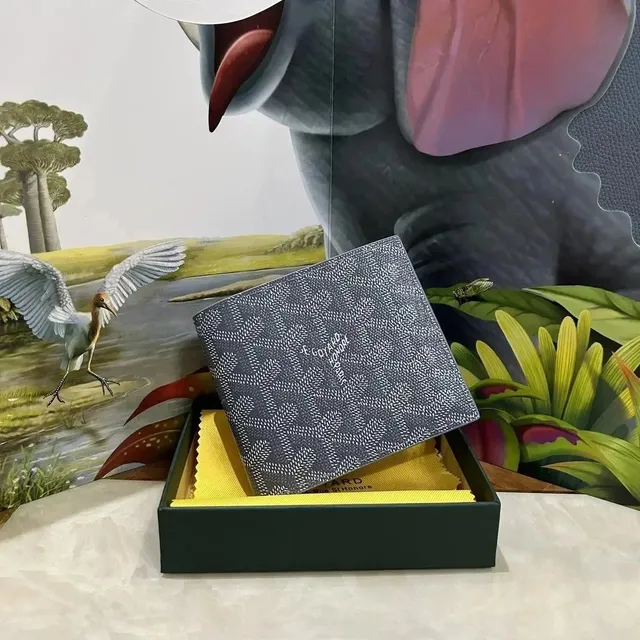 Goyard Bifold Wallet Saint Louis Pattern