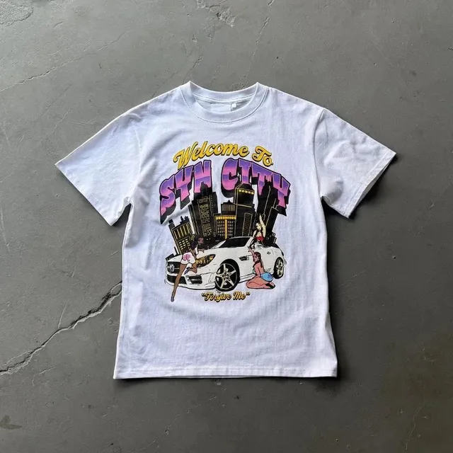 Graphic T-Shirt Welcome To SYN City Print