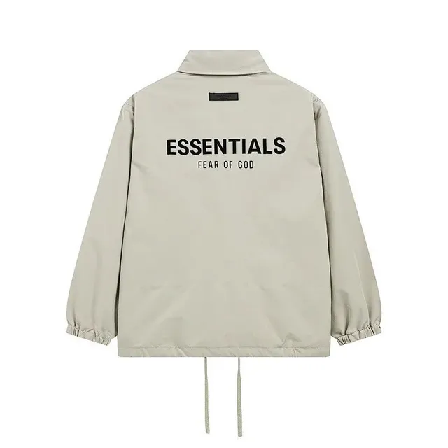 Fear of God Essentials Coach Jacket Essentials Logo Back