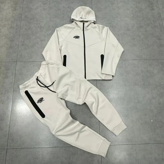 Nike Tech Fleece Hoodie and Joggers Off-White