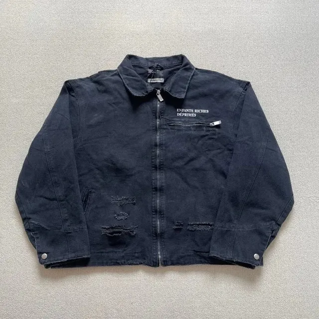 Enfants Riches Déprimés Zip-Up Jacket Distressed