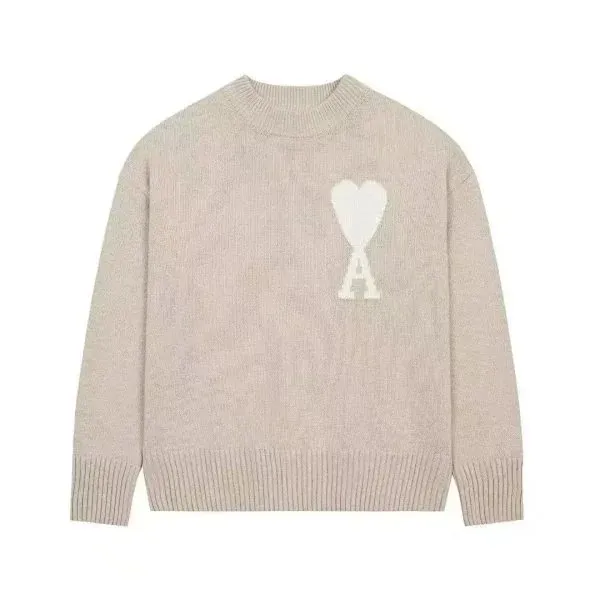 Amiri Knit Sweater Heart Logo
