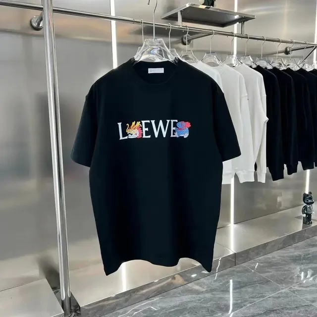 Loewe Graphic T-Shirt Dragon Elephant Logo