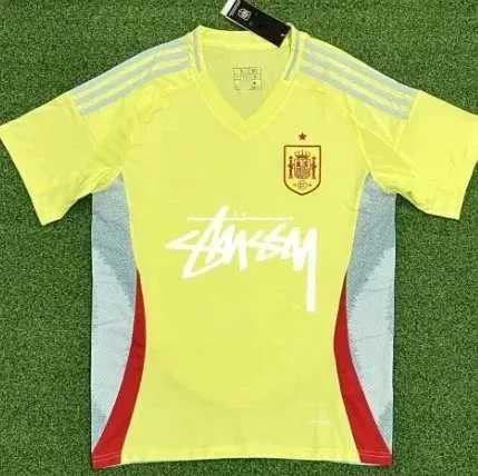 Stüssy × Spain National Team Spain Away Jersey Stussy x Adidas Collaboration
