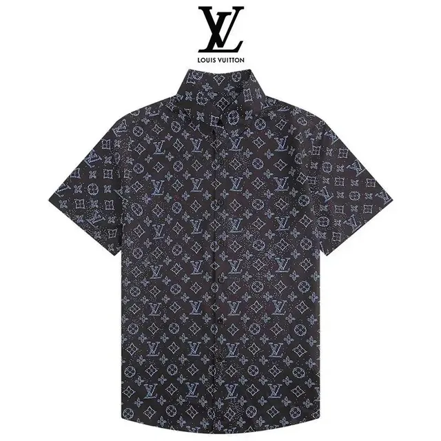 Louis Vuitton Monogram Print Shirt All-Over LV Pattern