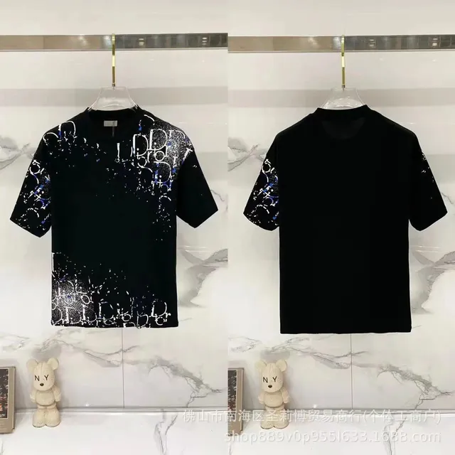 Graphic T-Shirt Dior Oblique Print