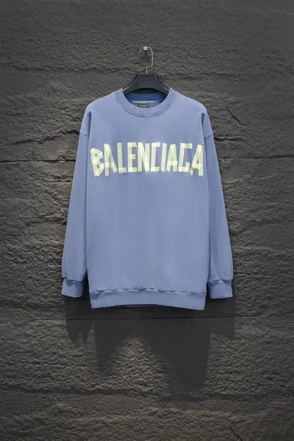 Balenciaga Logo Sweatshirt Oversized