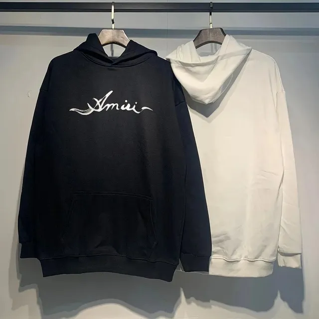 Amiri Hooded Sweatshirt Embroidered Logo