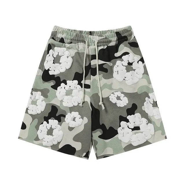 Denim Tears Cloud Camo Shorts 3D Cloud Print