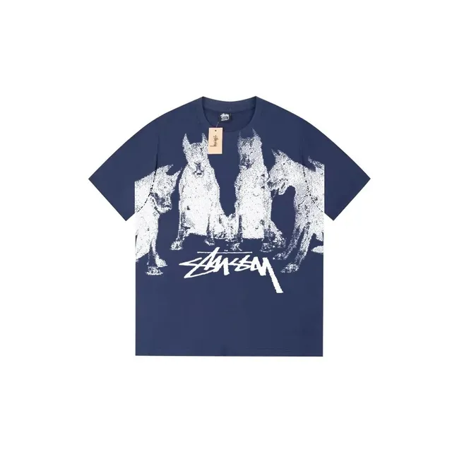Stüssy Graphic Tee Dogs Print