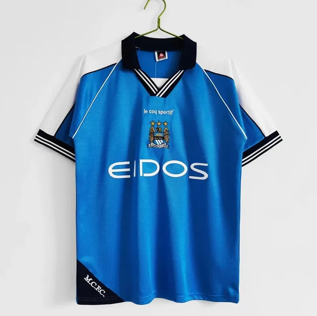 Le Coq Sportif Manchester City Home Jersey 1998-99