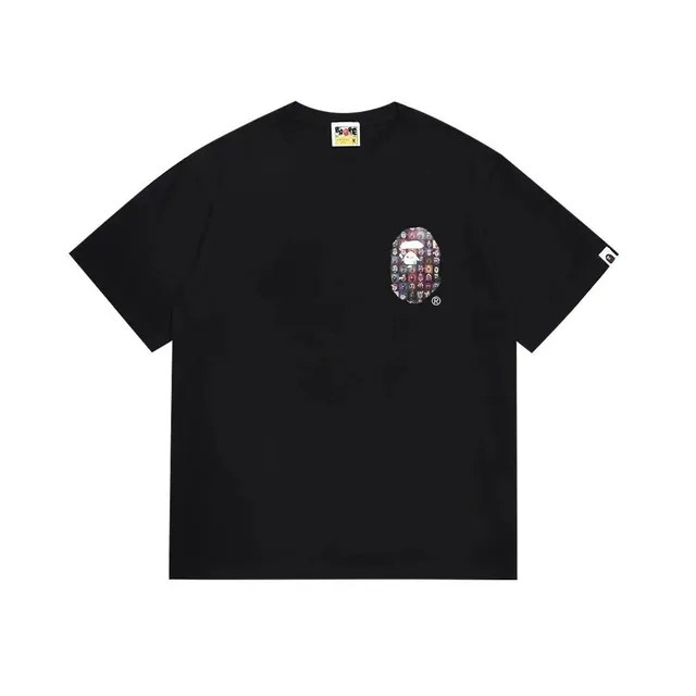BAPE Shark Tee Multi-Logo Ape Head