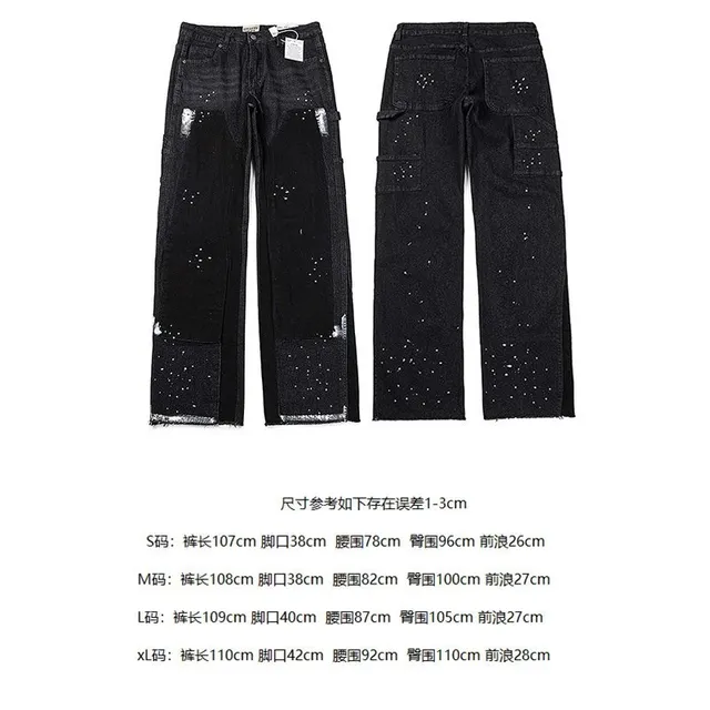 Levi's 501 Distressed Star Print