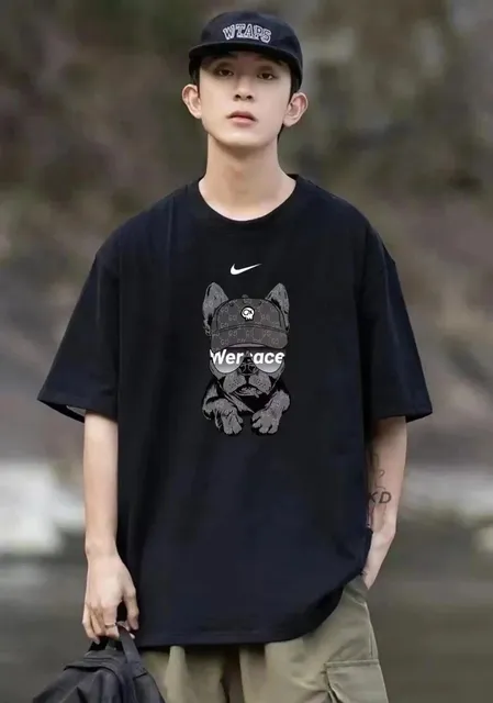 Nike × Off-White T-Shirt Bulldog Graphic