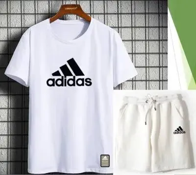 Adidas T-Shirt and Shorts Set Classic Logo
