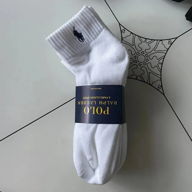 Polo Ralph Lauren Classic Sport Socks 6-Pack