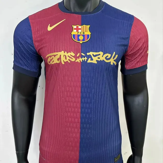Nike FC Barcelona Home Jersey Cactus Jack Collab