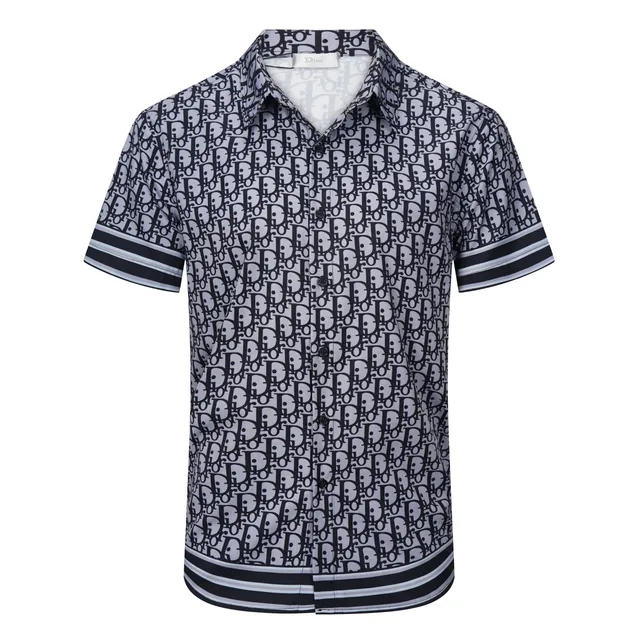 Oblique Print Shirt Dior Oblique Monogram