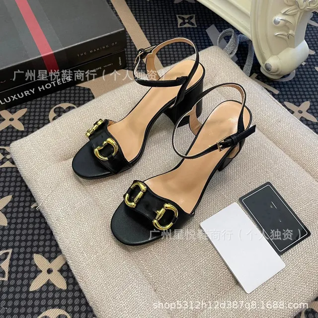 Gucci Dionysus Block Heel Sandal Gold Horsebit