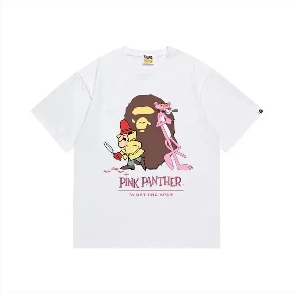 BAPE Graphic T-Shirt Pink Panther Collab