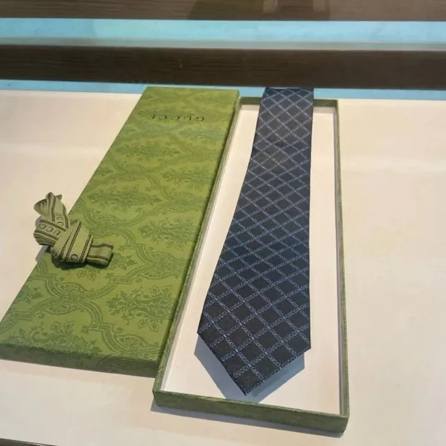 Gucci Necktie GG Diamond Pattern