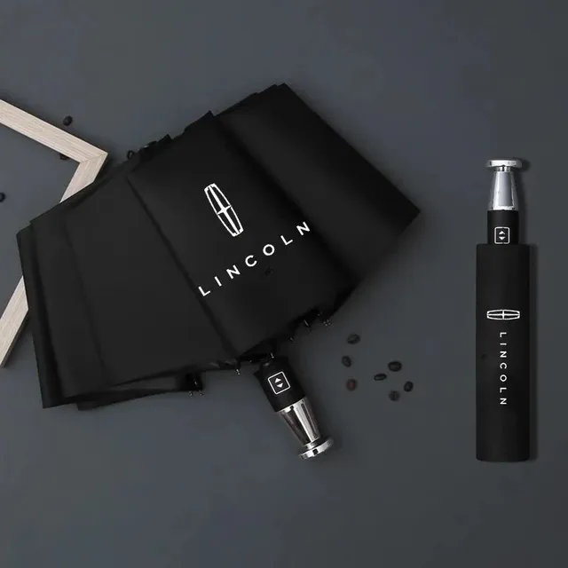 Compact Umbrella Logo Print
