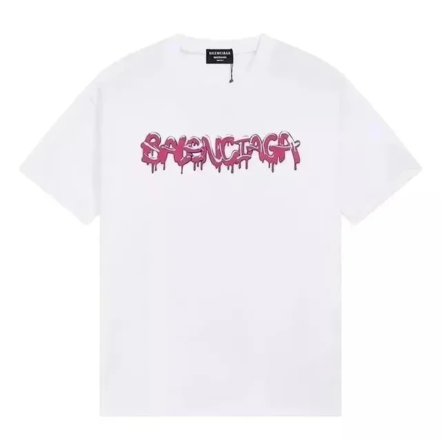 Balenciaga Graphic T-Shirt Graffiti Logo