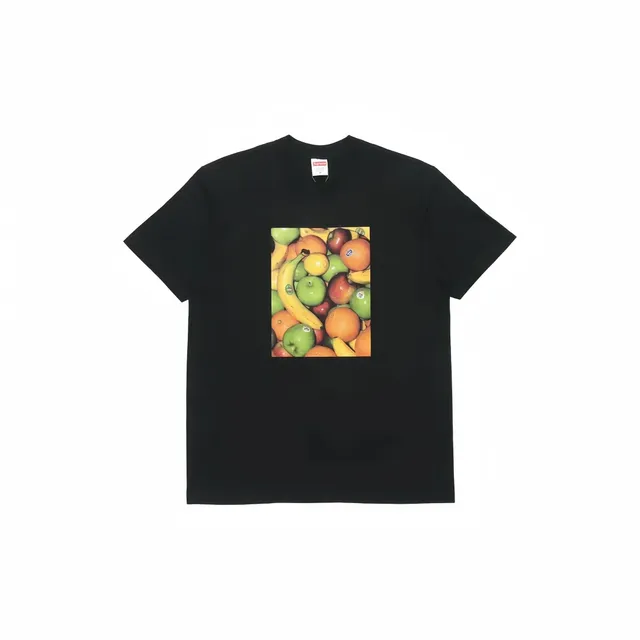 Supreme Fruit Box Logo Tee Fruit Print