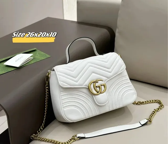 Gucci GG Marmont Matelassé Quilted Chevron