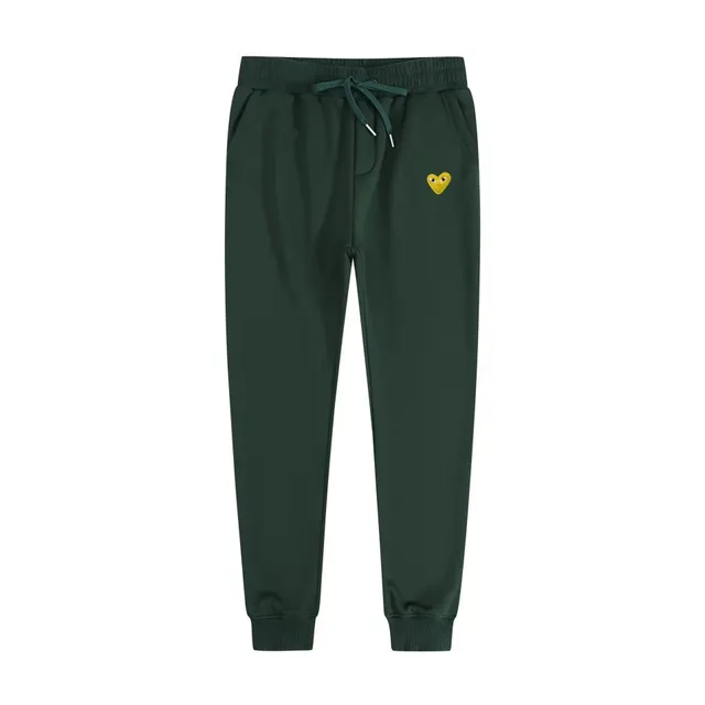 Comme des Garçons Jogger Pants Heart Logo