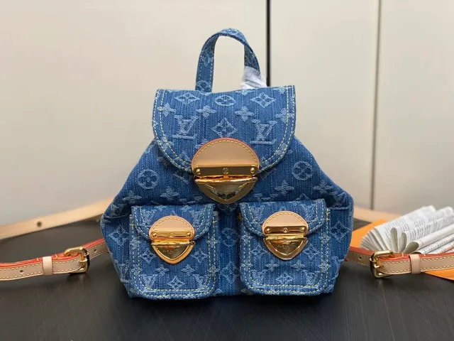 Louis Vuitton Denim Mini Backpack