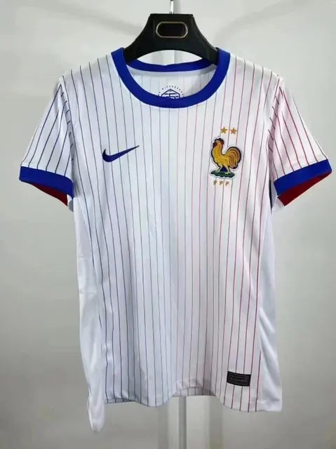 Nike France National Team Jersey Home Pinstripe