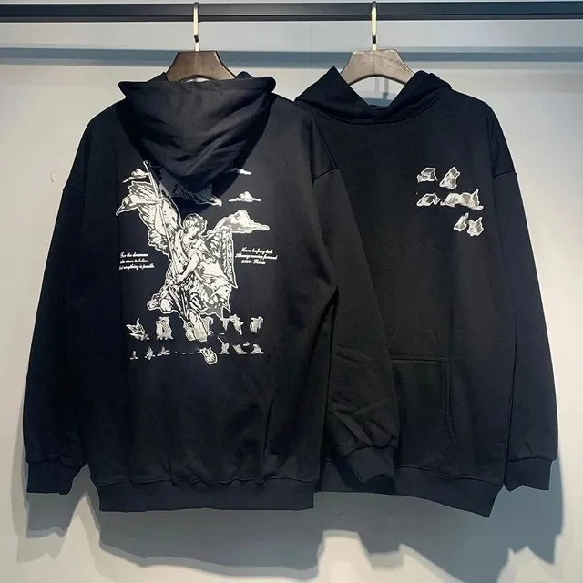 Amiri Hoodie Angel Print