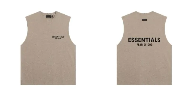 Fear of God Essentials Essentials Sleeveless Tee Logo Print
