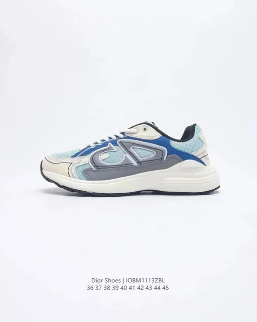 Dior B23 Low Blue Mesh