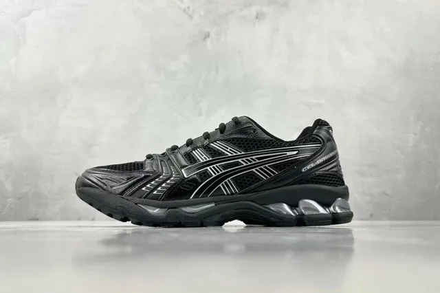 Asics Gel-Kayano 14 Black Silver
