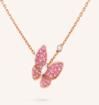 Swarovski Butterfly Pendant Pave Crystal