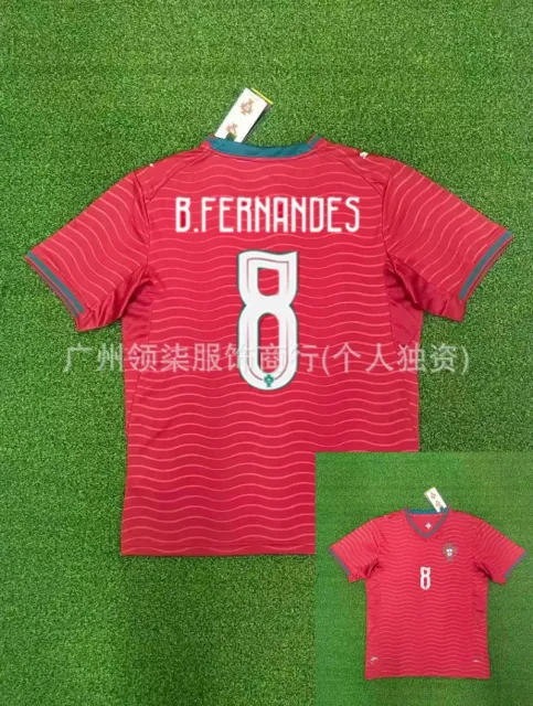 2026 portugal home jersey #8 fernandes