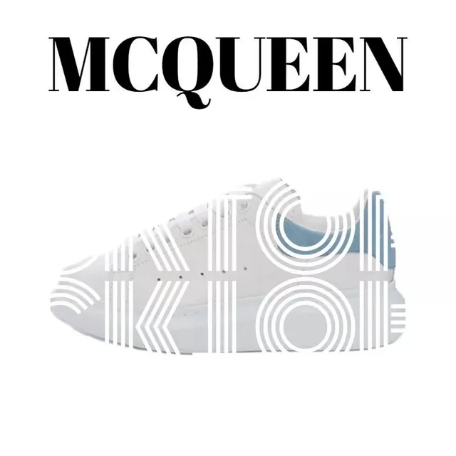 Alexander McQueen Oversized Sneaker Geometric Print