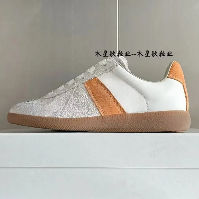 Maison Margiela Future Sneaker Silver White Orange