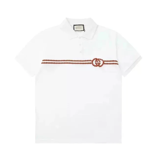 Gucci Polo Shirt Belt-Embroidered