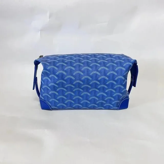 Goyard Saint Louis Pouch Blue Chevron