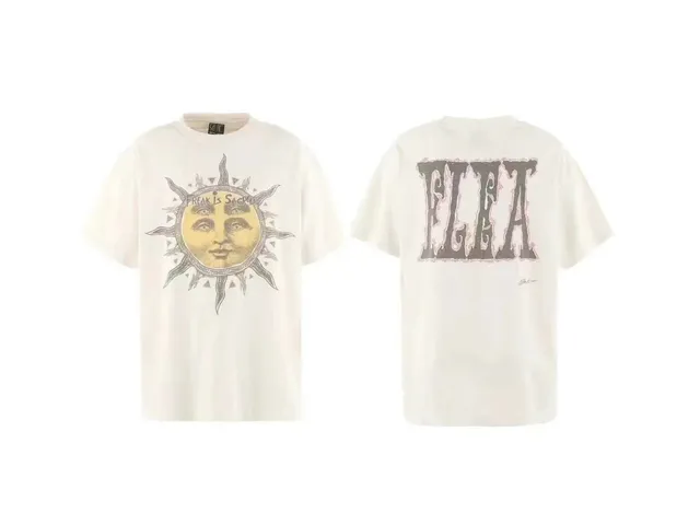 Fear of God Graphic Tee Sun Face Print