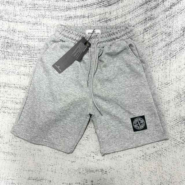 Stone Island Logo Patch Shorts