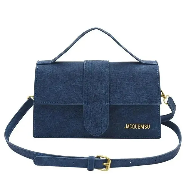 Jacquemus Le Chiquito Navy Suede