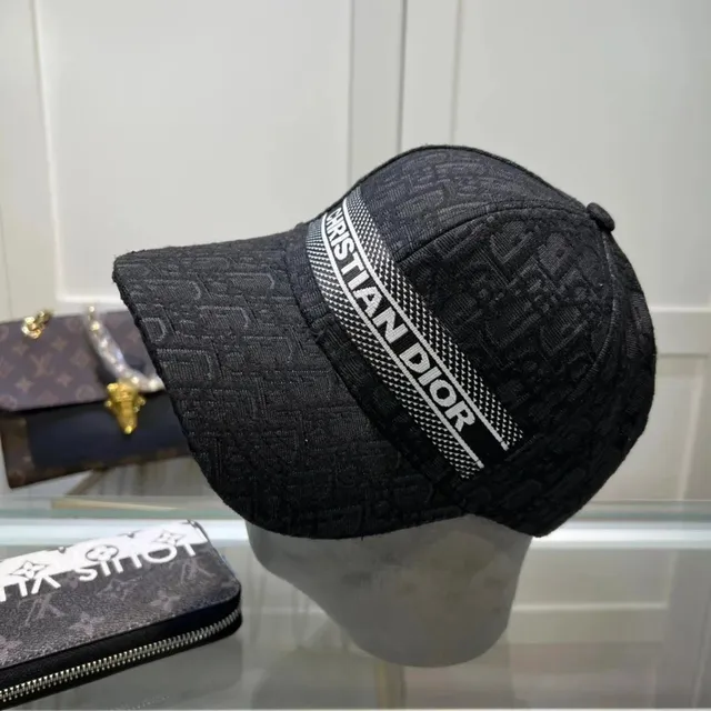 Dior Baseball Cap Oblique Logo Band