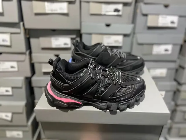Balenciaga Triple S Black Pink