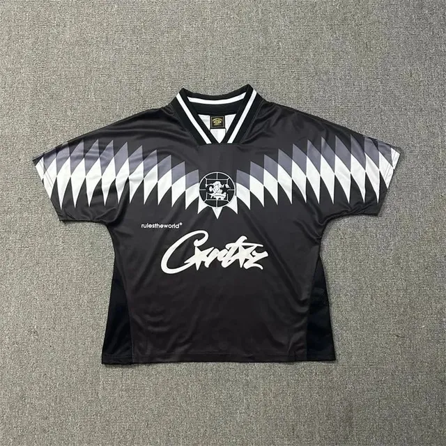 Corteiz V-Neck Jersey Diamond Pattern