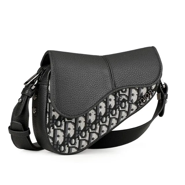 Dior Saddle Bag Oblique Logo