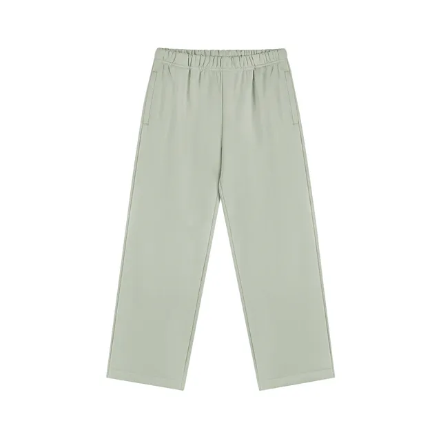 Wide-leg Trousers Mint Green